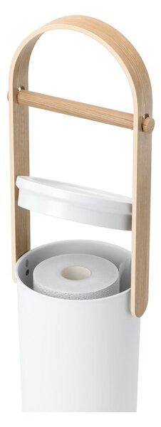 Biely plastový stojan na toaletný papier Bellwood – Umbra