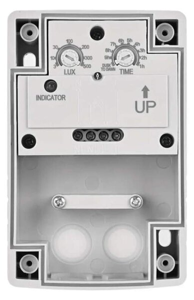 Senzor súmraku 1800W IP65 biely (GS41151)