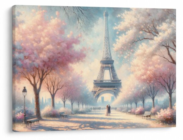 Obraz – Jar v Paríži (70x50 cm)