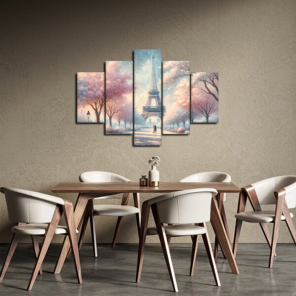 Obraz – Jar v Paríži (150x105 cm)