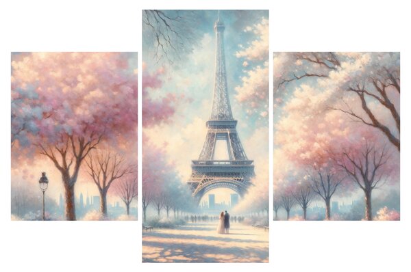 Obraz – Jar v Paríži (90x60 cm)