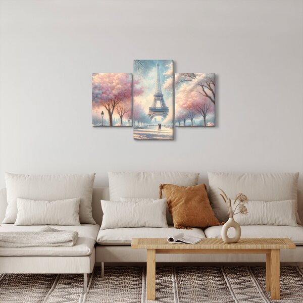 Obraz – Jar v Paríži (90x60 cm)