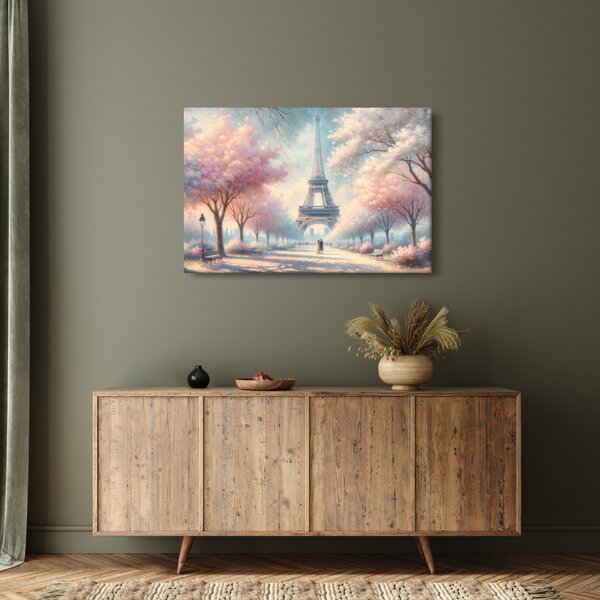 Obraz – Jar v Paríži (90x60 cm)