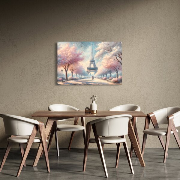 Obraz – Jar v Paríži (90x60 cm)