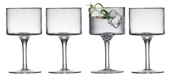 Súprava 4 pohárov na gin & tonic Lyngby Glas Palermo, 320 ml