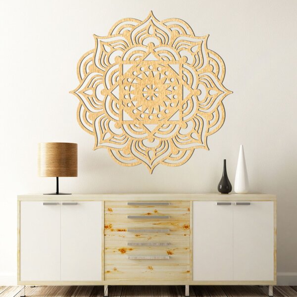Drevená dekorácia na stenu mandala | ROMANCE 3993 PR0353