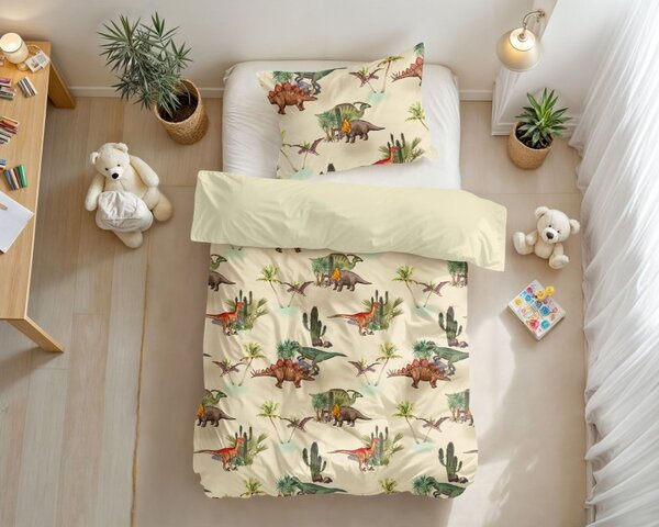Sleeptime Detské obliečky Bamdino Groen 140x200/220,60x70cm