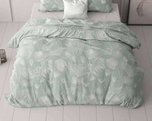 Sleeptime Obliečky Delight Green 140x220, 60x70cm