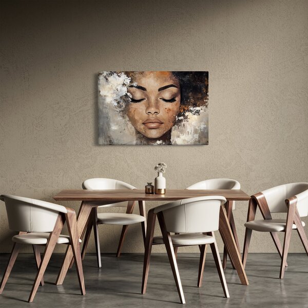 Obraz - Portrét ženy (90x60 cm)
