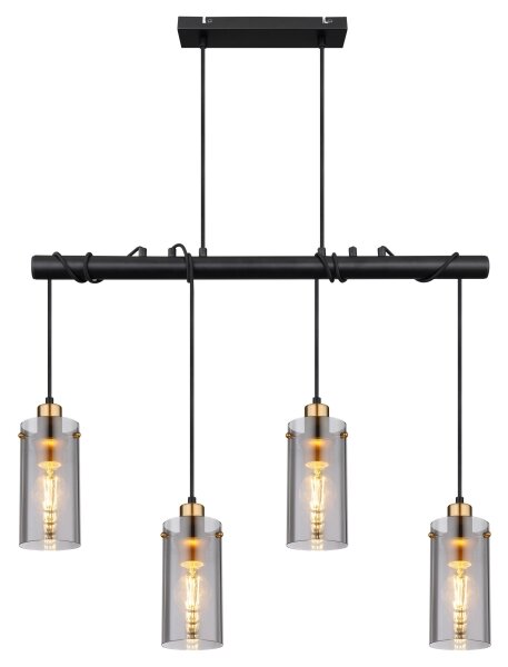 Globo 15564-4H - Luster na lanku FANNI 4xE27/40W/230V