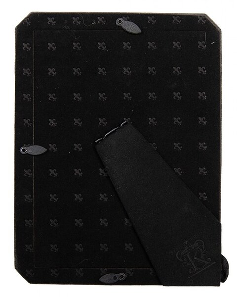 Zlatý fotorámik s mušličkami a zrkadlami - 9*2*12 cm / 6*9 cm - Clayre & Eef