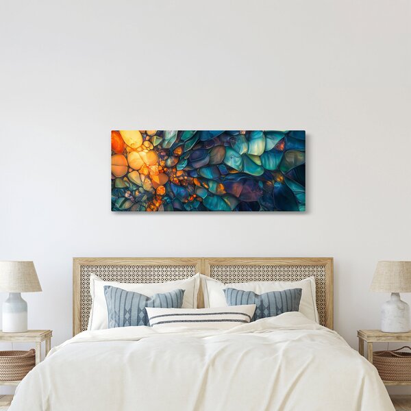 Obraz - Sklenená mozaika (120x50 cm)