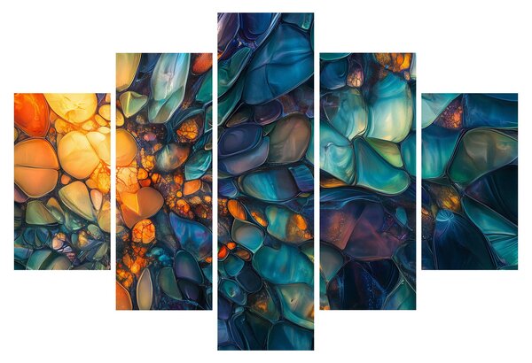 Obraz - Sklenená mozaika (150x105 cm)