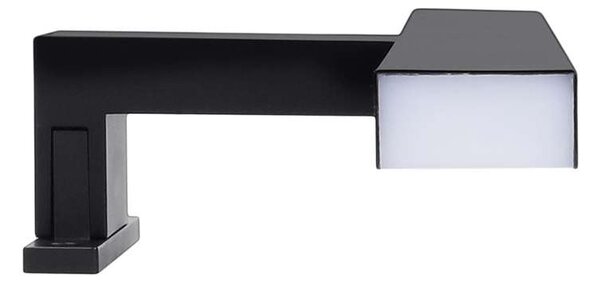 LED kúpeľňové osvetlenie 3v1 WO827, 40 cm, čierna