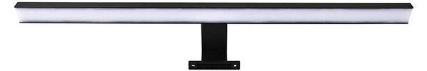 LED kúpeľňové osvetlenie 3v1 WO828, 60 cm, čierna