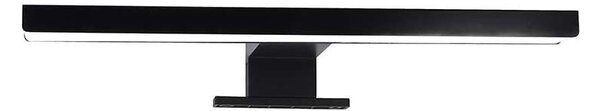 LED kúpeľňové osvetlenie 3v1 WO827, 40 cm, čierna