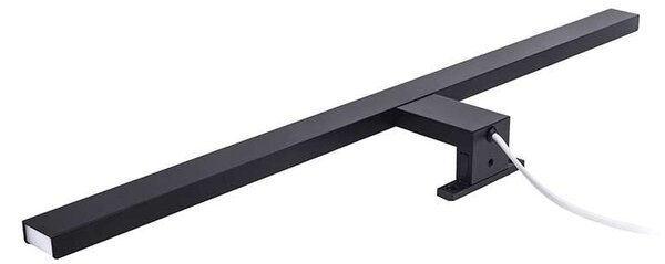 LED kúpeľňové osvetlenie 3v1 WO828, 60 cm, čierna