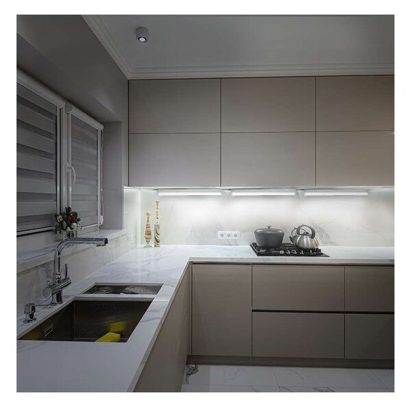 LED kuchynské svietidlo WO203-20, 28 cm, biela