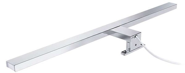 LED kúpeľňové osvetlenie 3v1 WO828, 60 cm, strieborná