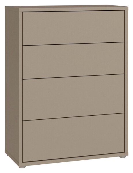 KOMODA, taupe, 75/99/35 cm Carryhome - Online Only spálne, Online Only