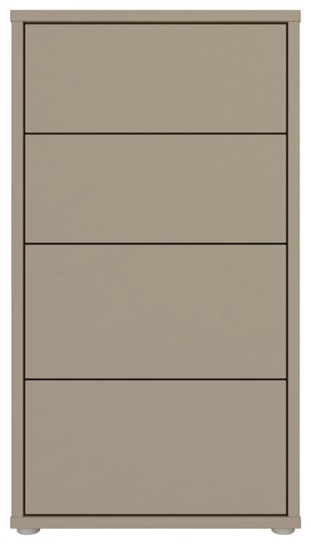 KOMODA, taupe, 55/99/35 cm Carryhome - Online Only spálne, Online Only
