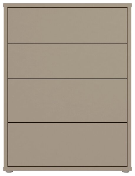 KOMODA, taupe, 75/99/35 cm Carryhome - Online Only spálne, Online Only