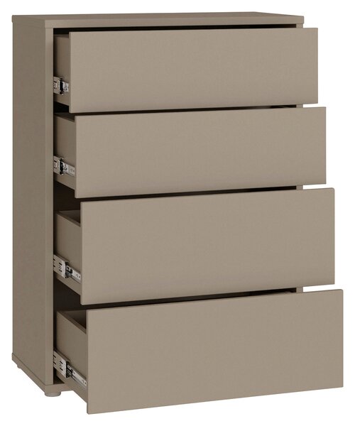 KOMODA, taupe, 75/99/35 cm Carryhome - Online Only spálne, Online Only