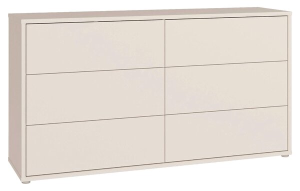 KOMODA, piesková, 155/83/42 cm Carryhome - Online Only spálne, Online Only