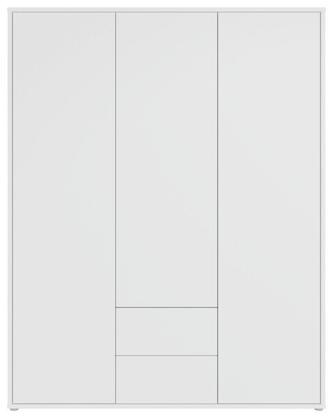 SKRIŇA S OTOČNÝMI DVERAMI, biela, 169/214/60 cm Carryhome - Skrine, Online Only