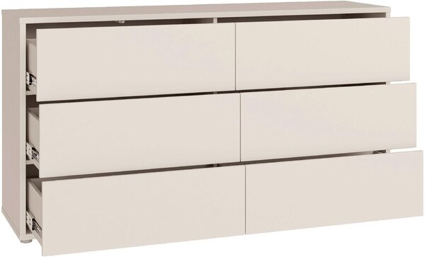 KOMODA, piesková, 155/83/42 cm Carryhome - Online Only spálne, Online Only