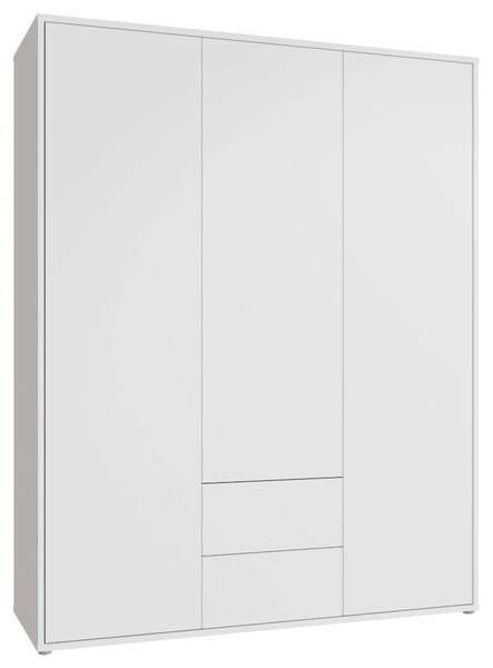 SKRIŇA S OTOČNÝMI DVERAMI, biela, 169/214/60 cm Carryhome - Skrine, Online Only