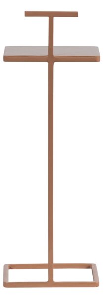 MUZZA Odkládací stolík STEOT 22 x 64 cm ružový