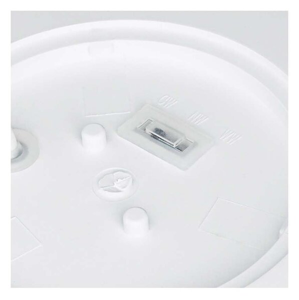 LED stropné svetlo odolné voči vlhkosti WO822 - priemer 23 cm, biela