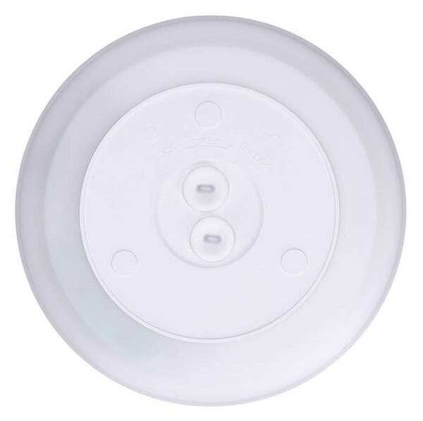 LED stropné svetlo odolné voči vlhkosti WO825 - priemer 22 cm, biela