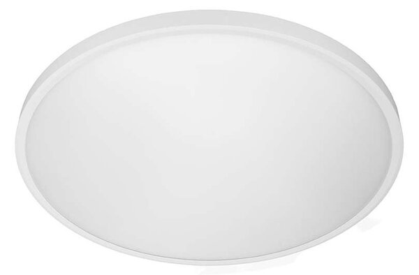 LED stropné svetlo s diaľkovým ovládaním Estela Low UGR - priemer 60 cm, biela