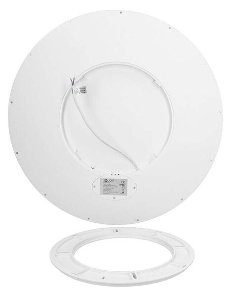 LED stropné svetlo s diaľkovým ovládaním Estela Low UGR - priemer 50 cm, biela
