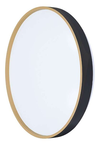 LED stropné svetlo s diaľkovým ovládaním Cala nastaviteľné - priemer 38 cm, čierna