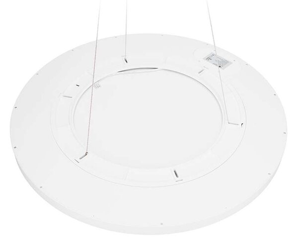 LED stropné svetlo s diaľkovým ovládaním Estela Low UGR - priemer 60 cm, biela