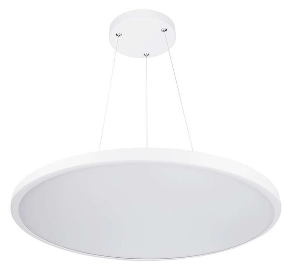 LED stropné svetlo s diaľkovým ovládaním Estela Low UGR - priemer 60 cm, biela