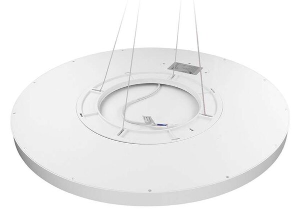 LED stropné svetlo s diaľkovým ovládaním Estela Low UGR - priemer 50 cm, biela