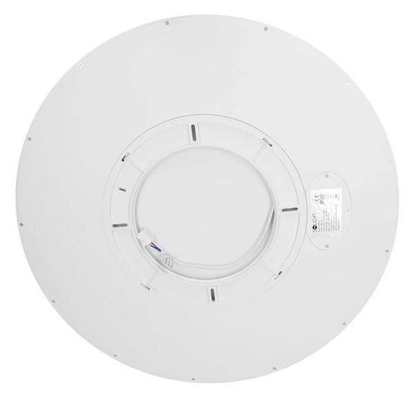 LED stropné svetlo s diaľkovým ovládaním Estela Low UGR - priemer 50 cm, biela