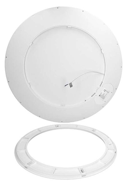 LED stropné svetlo s diaľkovým ovládaním Estela Low UGR - priemer 60 cm, biela