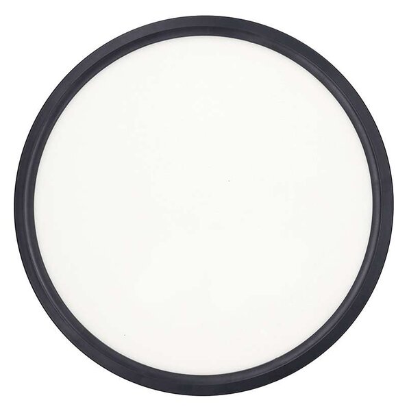 LED stropné svetlo s diaľkovým ovládaním Estela nastaviteľné - priemer 30 cm, čierna