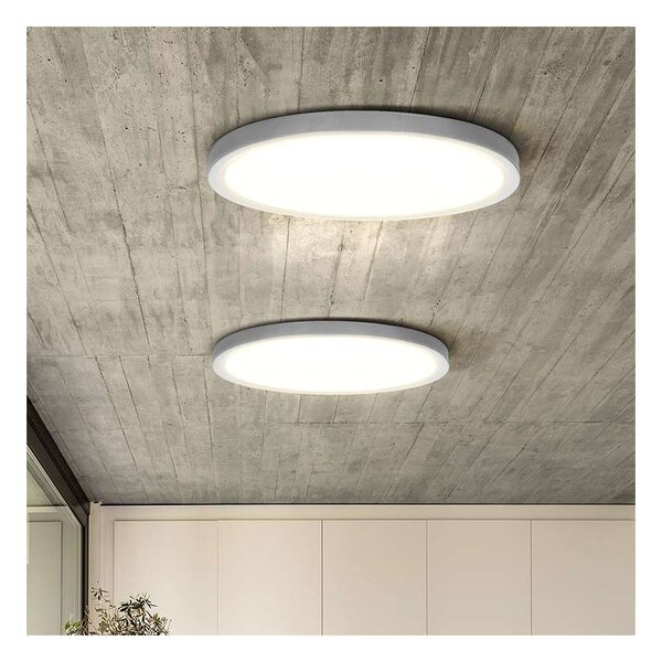 LED stropné svetlo s diaľkovým ovládaním Estela nastaviteľné - priemer 50 cm, biela