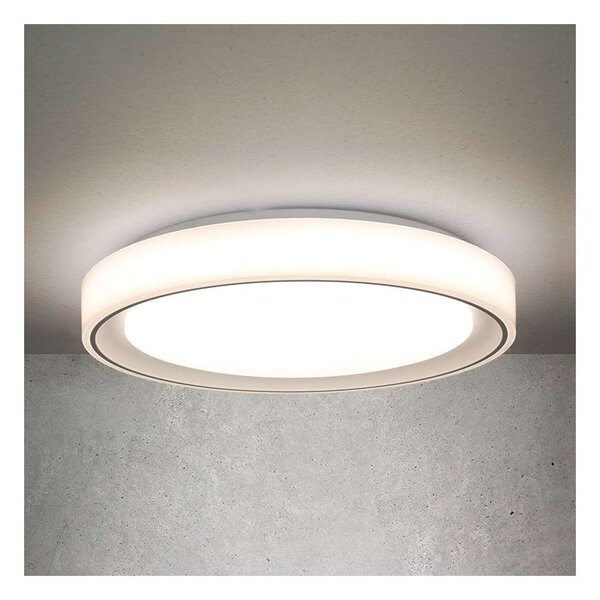 LED stropné svetlo s diaľkovým ovládaním Floco RGB - priemer 40 cm, biela