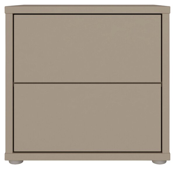 NOČNÝ STOLÍK, taupe, 50/48/42 cm Carryhome - Online Only spálne, Online Only
