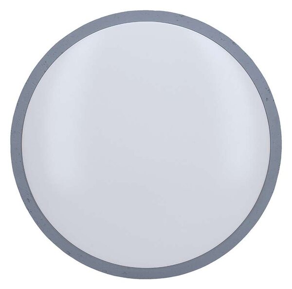 LED stropné svetlo s diaľkovým ovládaním Grey nastaviteľné - priemer 49 cm, sivá