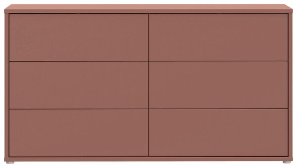 KOMODA, terakotová, 155/83/42 cm Carryhome - Online Only spálne, Online Only