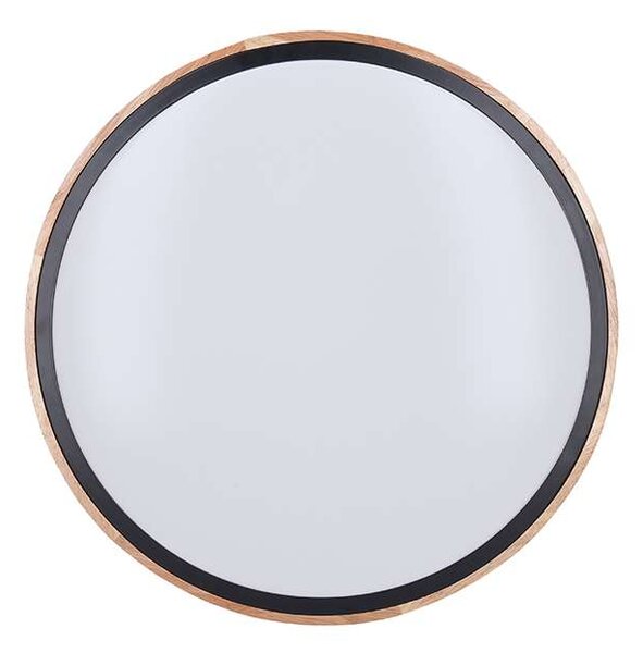LED stropné svetlo s diaľkovým ovládaním Iron Oak nastaviteľné - priemer 40 cm, hnedá