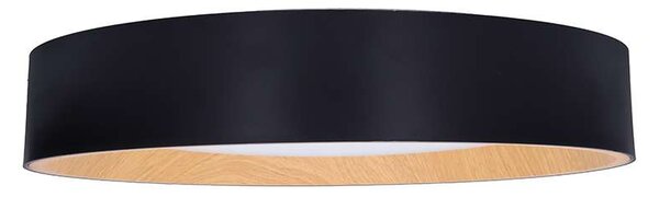 LED stropné svetlo s diaľkovým ovládaním Larios nastaviteľné - priemer 39 cm, čierna